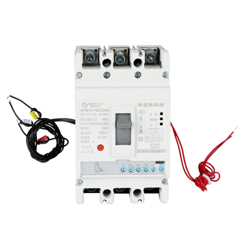 MT-M1 digital elektronisk MCCB, 100-800A, 3/4P, 50kA, mikroprocessorstyret afbryder